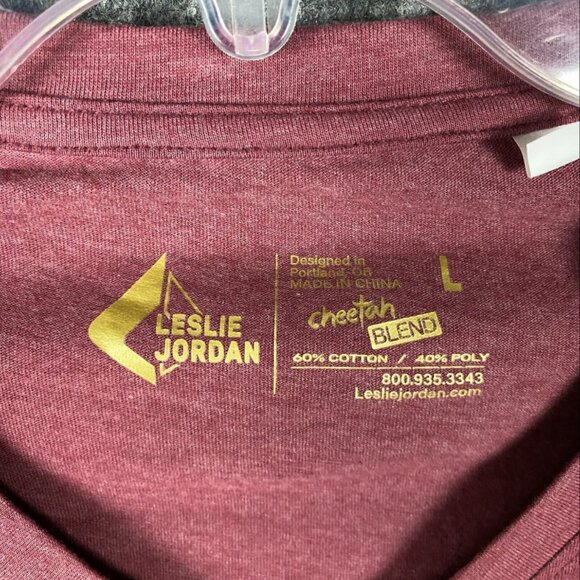 Leslie‎ Jordan T-Shirt Large 2021 Challenge Women's Long Sleeve Cotton Blend - Picture 6 of 8